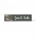 Kaweah River in Sequoia National Park Desk Name Plate