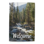 Kaweah River in Sequoia National Park Garden Flag