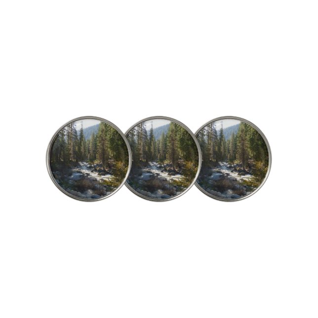 Kaweah River in Sequoia National Park Golf Ball Marker (3 Up)