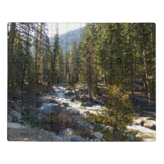 Kaweah River in Sequoia National Park Jigsaw Puzzle