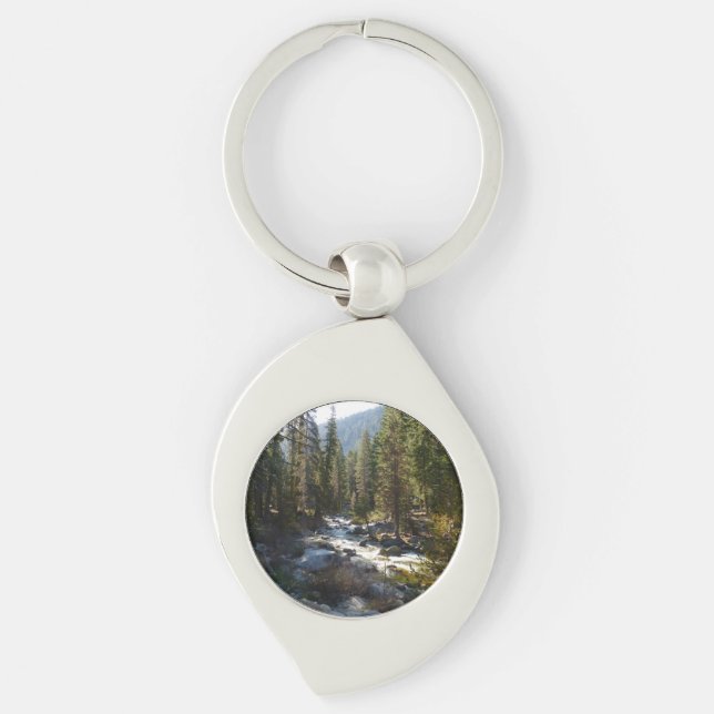 Kaweah River in Sequoia National Park Keychain (Front)