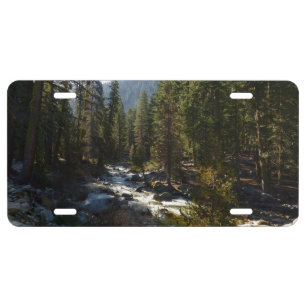 Kaweah River in Sequoia National Park License Plate