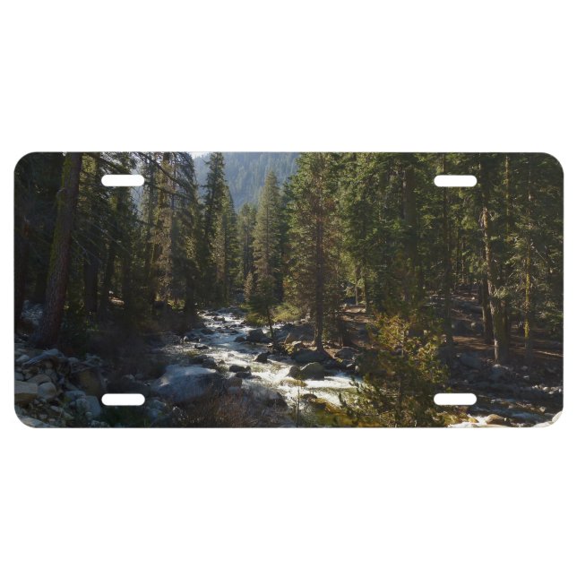 Kaweah River in Sequoia National Park License Plate (Front)