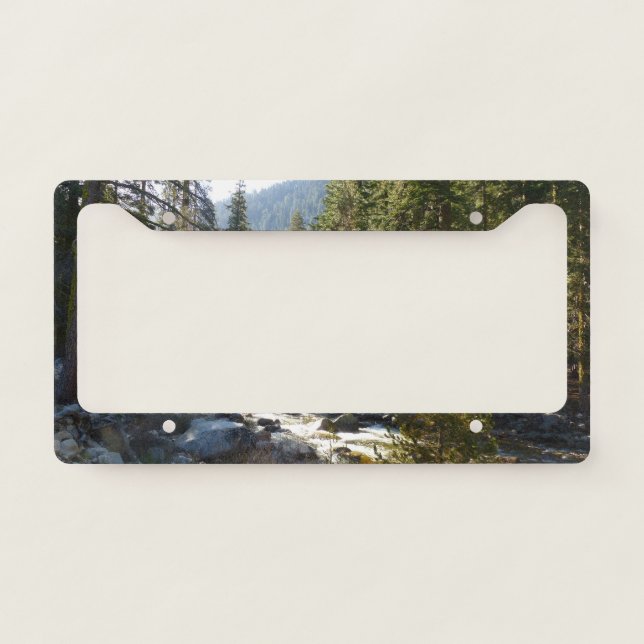 Kaweah River in Sequoia National Park License Plate Frame (Front)