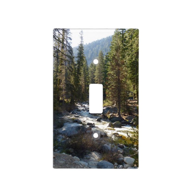 Kaweah River in Sequoia National Park Light Switch Cover (Front)