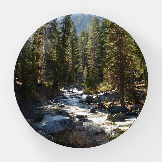Kaweah River in Sequoia National Park Paperweight (Front)