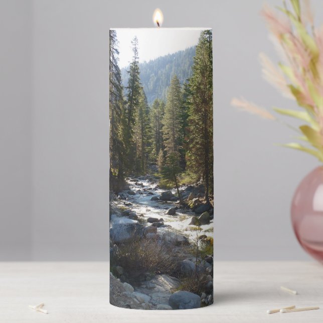 Kaweah River in Sequoia National Park Pillar Candle (In Situ)