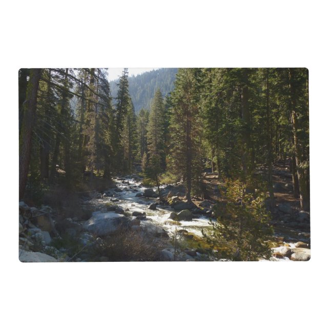 Kaweah River in Sequoia National Park Placemat (Front)