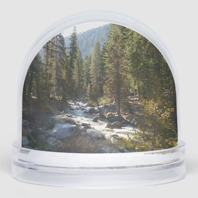 Kaweah River in Sequoia National Park Snow Globe (Front)