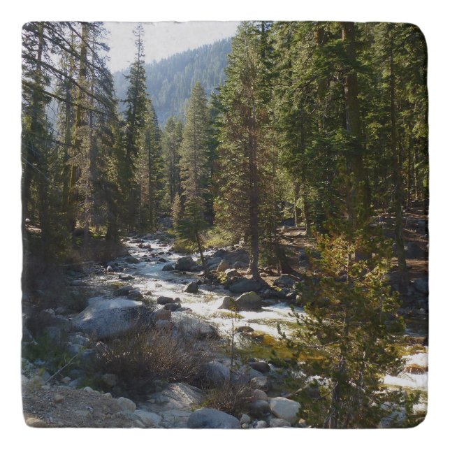 Kaweah River in Sequoia National Park Trivet (Front)