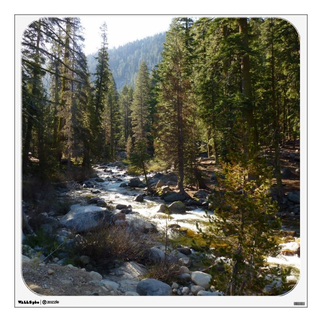 Kaweah River in Sequoia National Park Wall Decal (Front)