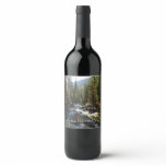 Kaweah River in Sequoia National Park Wine Label