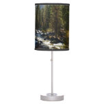 Kaweah River in Sequoia Table Lamp