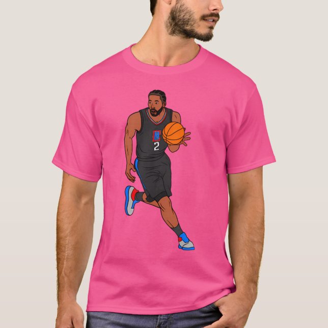Kawhi Leonard - Los Angeles Basketball T-Shirt (Front)