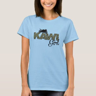 Kawi Girl - Leopard Print T-Shirt