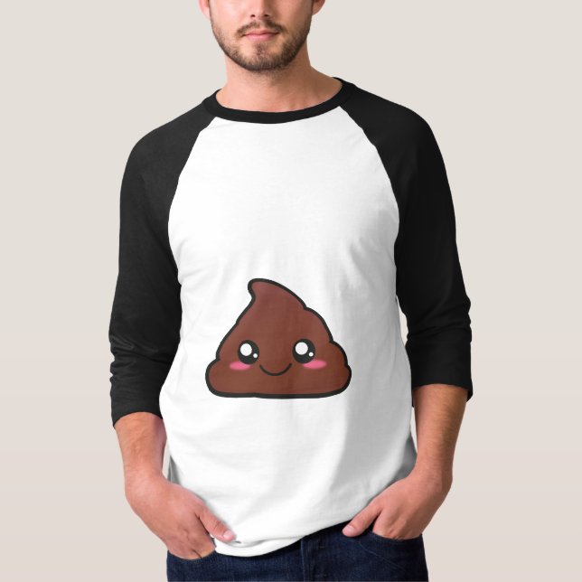 kawii poop shirt (Front)