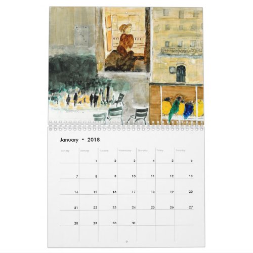 Kay Cassill 2018 Calendar _ Well Always Have Pari