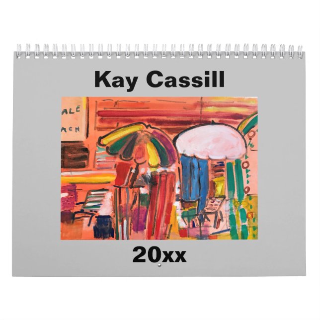 KAY CASSILL 2020 CALENDAR - CAPESCAPES (Cover)