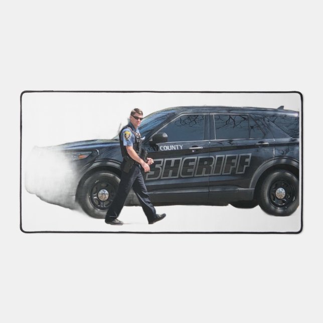 Kay County deputy desk mat (Front)