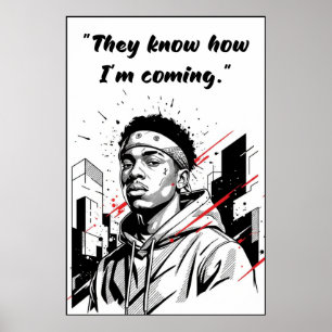 Kay Flock Poster – They Know How I’m Coming
