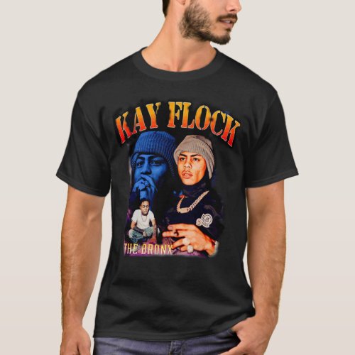 Kay flock Rap Bootleg Design Classic T_Shirt