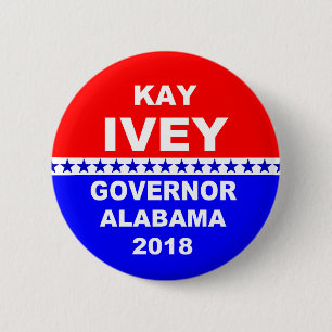 Kay Ivey Governor Alabama 2018 Button