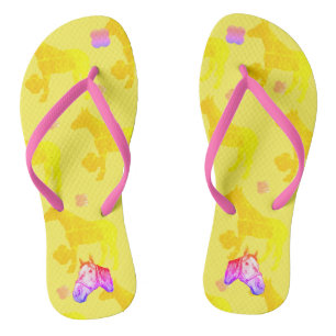 Kay Mei Farm Glamor Chan "Party Glamor Chan" Flip Flops