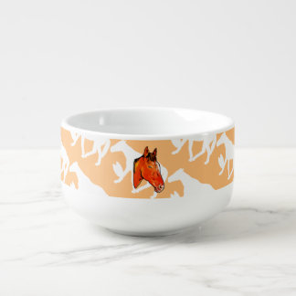 Kay Mei Farm Tonton Trochan Silhouette Soup Mug