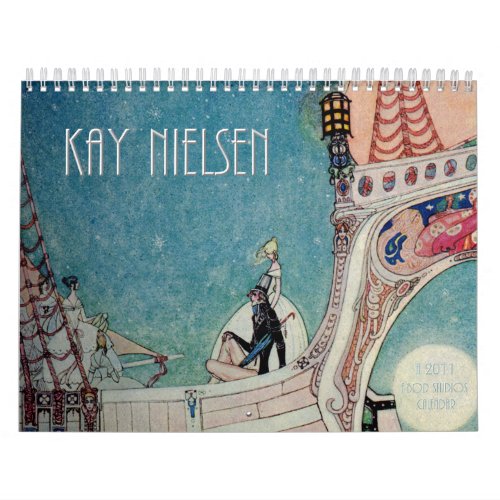 Kay Nielsen 2011 Wall Calendar