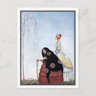 Kay Nielsen - In Powder and Crinoline Postcard
