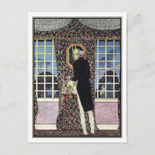 Kay Nielsen - In Powder and Crinoline Postcard