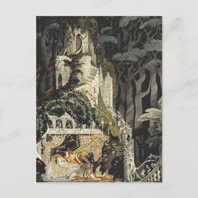 Kay Nielsen Sleeping Beauty Postcard (Front)