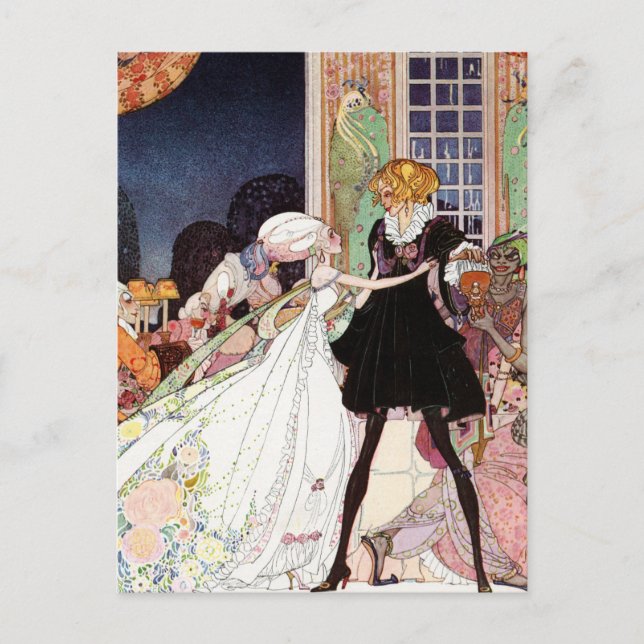 Kay Nielsen - Twelve Dancing Princesses Postcard (Front)