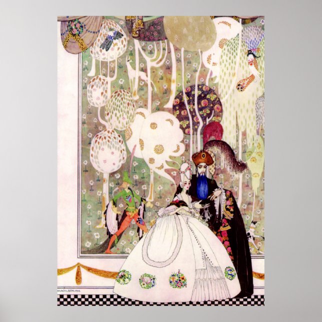 Kay Nielsen's Bluebeard Poster (Front)