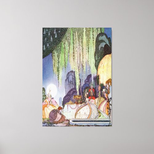 Kay Nielsens Cinderella at the Ball Canvas Print