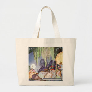Kay Nielsen's Cinderella at the Ball Large Tote Bag