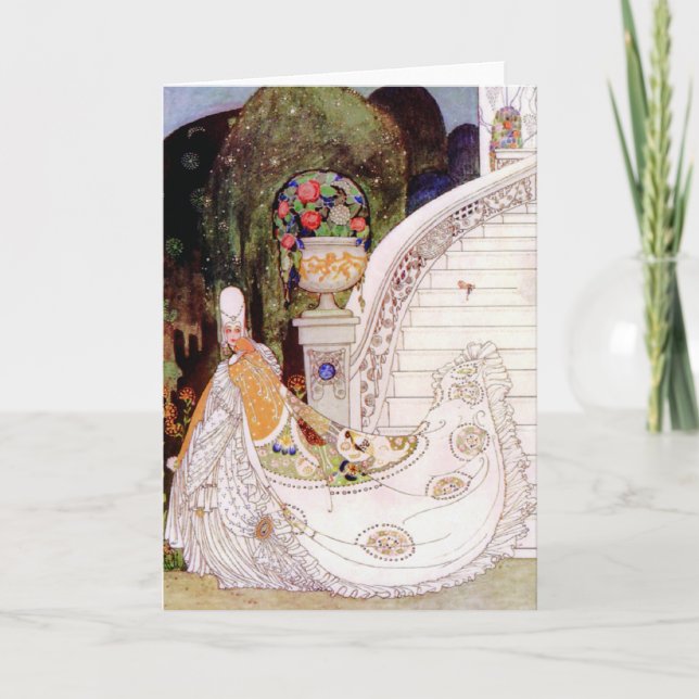 Kay Nielsen's Cinderella Fairy Tale Card (Front)