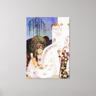 Kay Nielsen's Cinderella Leaving the Ball Canvas Print