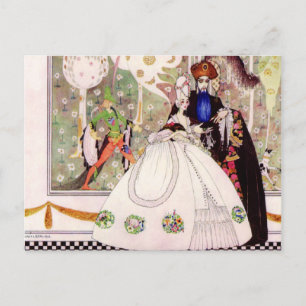 Kay Nielsen's Fairy Tale, Bluebeard and His Wife Postcard