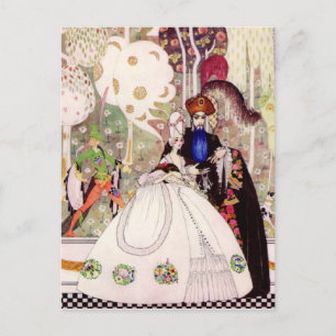 Kay Nielsen's Fairy Tale, Bluebeard and His Wife Postcard