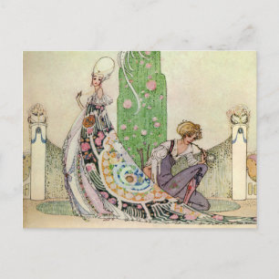 Kay Nielsen's The Princess and the Gardener Postcard
