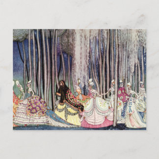 Kay Nielsen's Twelve Dancing Princesses Postcard