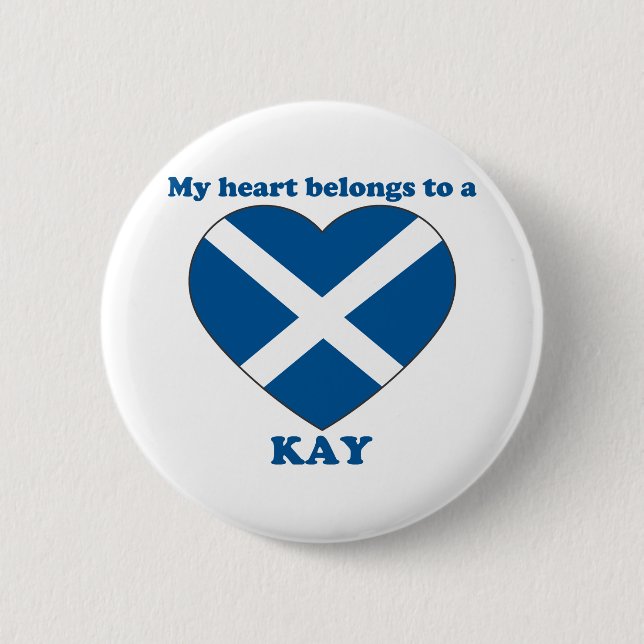 Kay Pinback Button (Front)