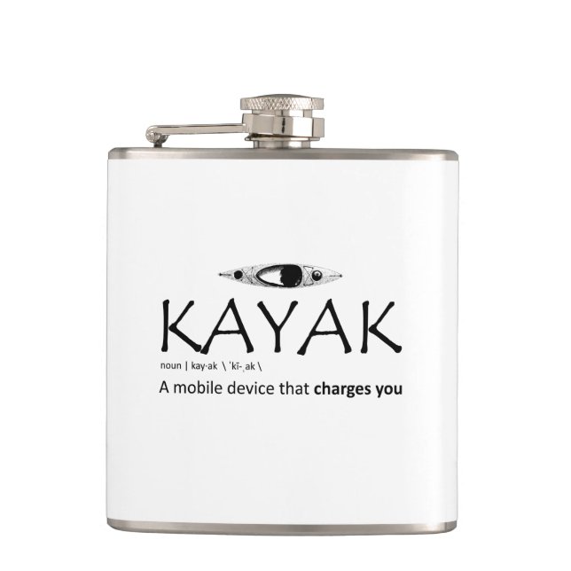 Kayak, A Mobile Device That Charges You Flask (Front)