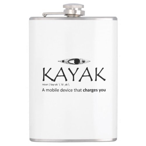 Kayak A Mobile Device That Charges You Hip Flask