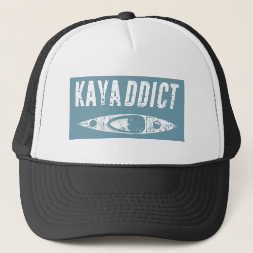 Kayak Addict Trucker Hat