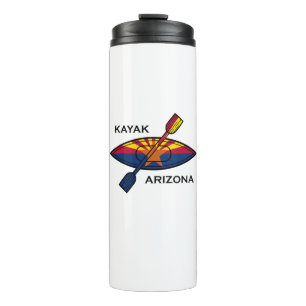 Kayak Arizona Flag Thermal Tumbler