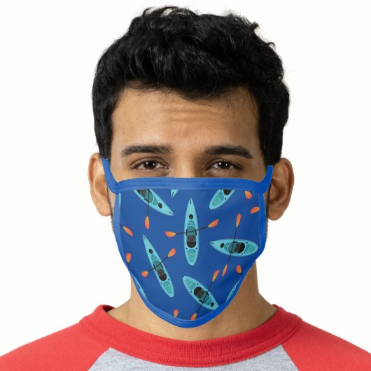 Kayak Boat Summer Sports Rowing Face Mask (Worn Him)