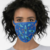 Kayak Boat Summer Sports Rowing Face Mask (Worn Her)