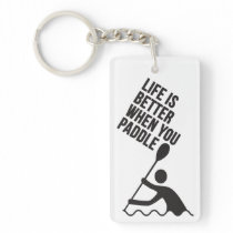 Kayak canoe paddle design keychain Kayak canoe paddle design keychain